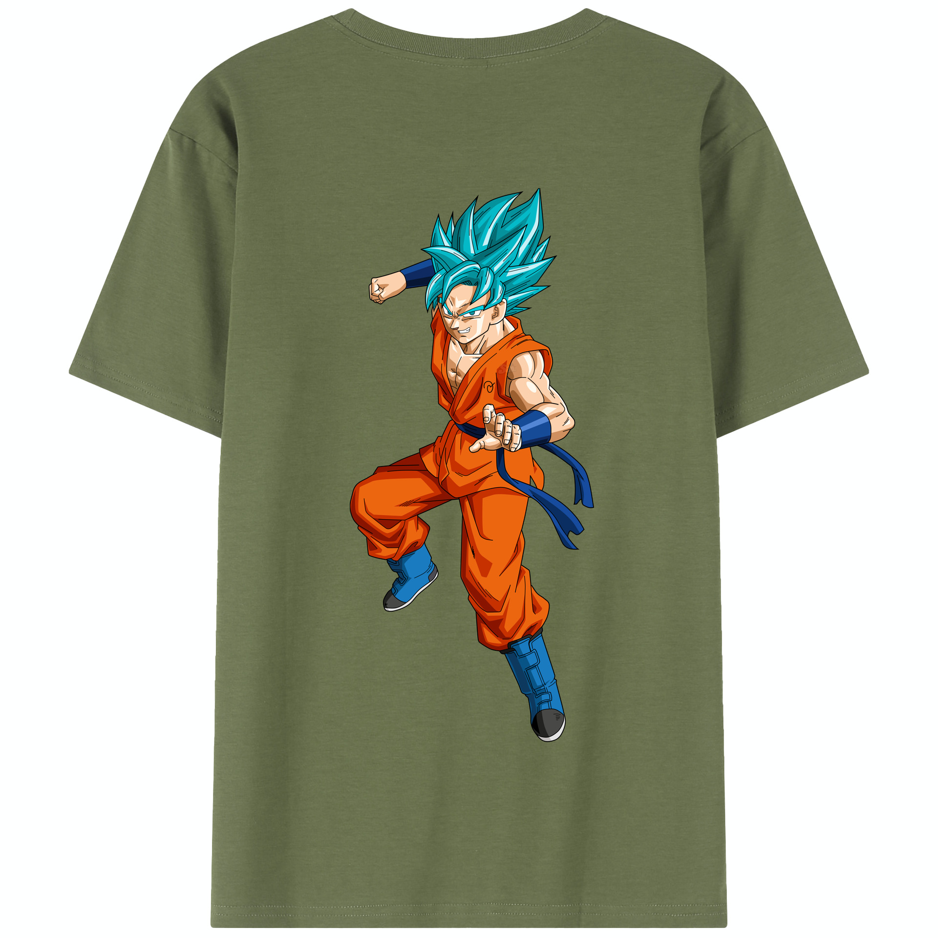 （画像用） ドラゴンボール ベジット DRAGON BALL Vegetto 綿100％半袖Tシャツ（背面プリント）